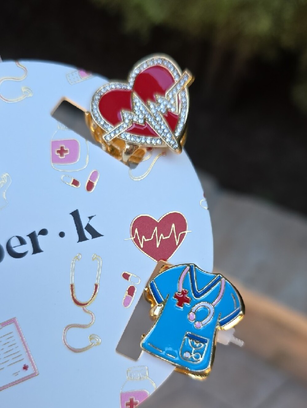 Piper K Medical Hair Clip Set - Picture 3 of 3